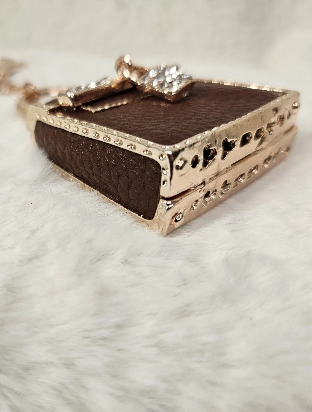 NWOT Bling Purse Keychain Purse Charm